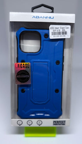 ADANNU ARMOR CASE FOR IPHONE 15 BLUE