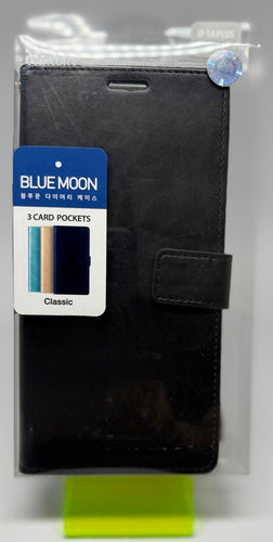 BLUEMOON WALLET CASE FOR IPHONE 14+ BLACK