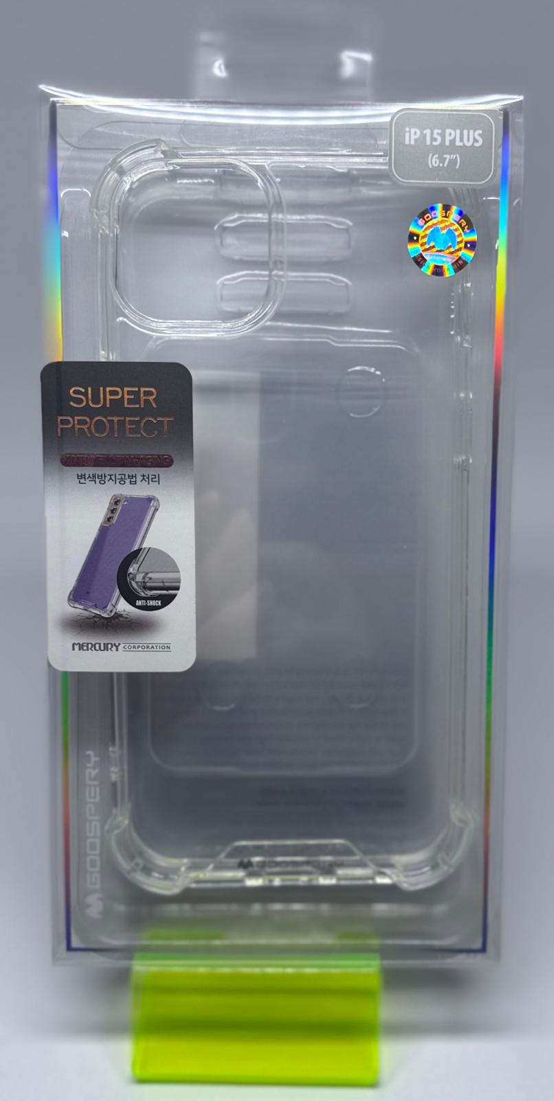 SUPER PROTECT CASE FOR IPHONE 15 PLUS BLACK
