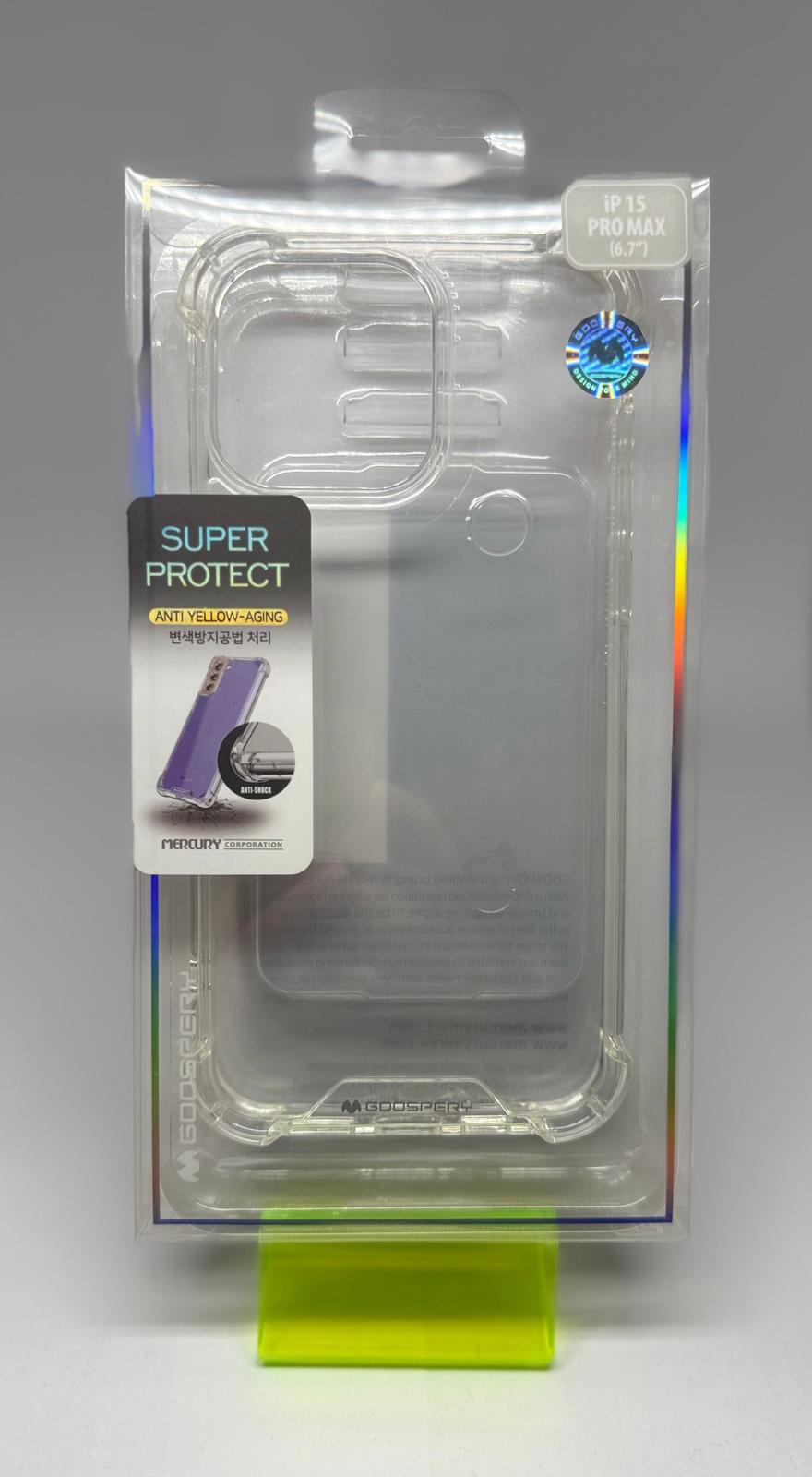 SUPER PROTECT CASE FOR IPHONE 15 PRO MAX BLACK