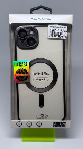 ADANNU MAGSAFE CASE FOR IPHONE 15 PLUS BLACK