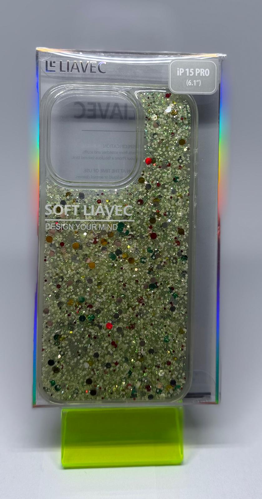 LIAVEC STARLIGHT SERIES FOR IPHONE 15 PRO MINT