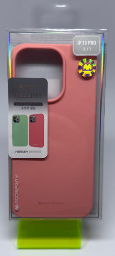SOFT FEELING CASE FOR IPHONE 15 PRO PINK