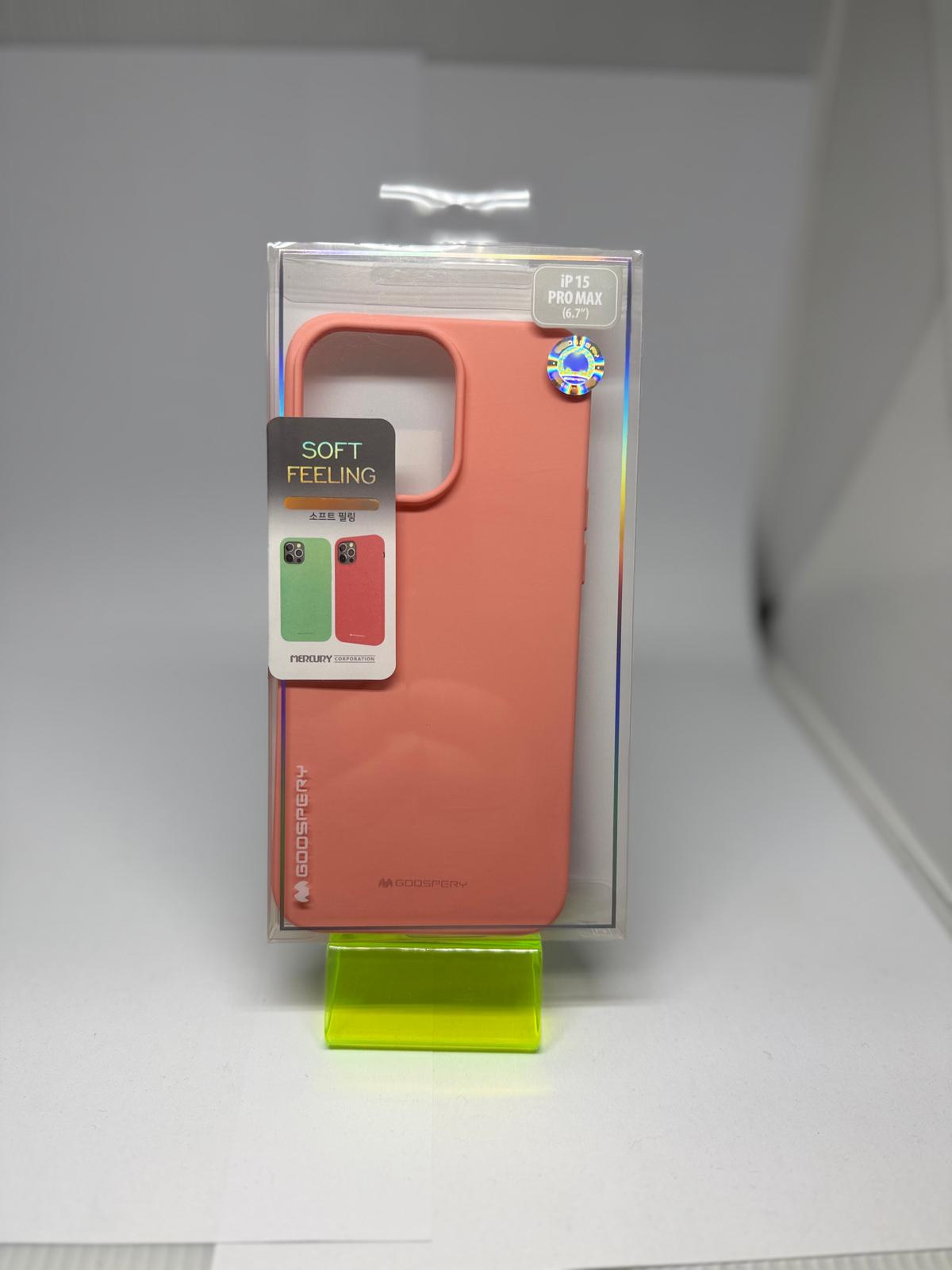 SOFT FEELING CASE FOR IPHONE 15 PRO MAX PINK