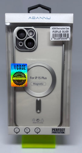 ADANNU MAGSAFE CASE FOR IPHONE 15+ SILVER