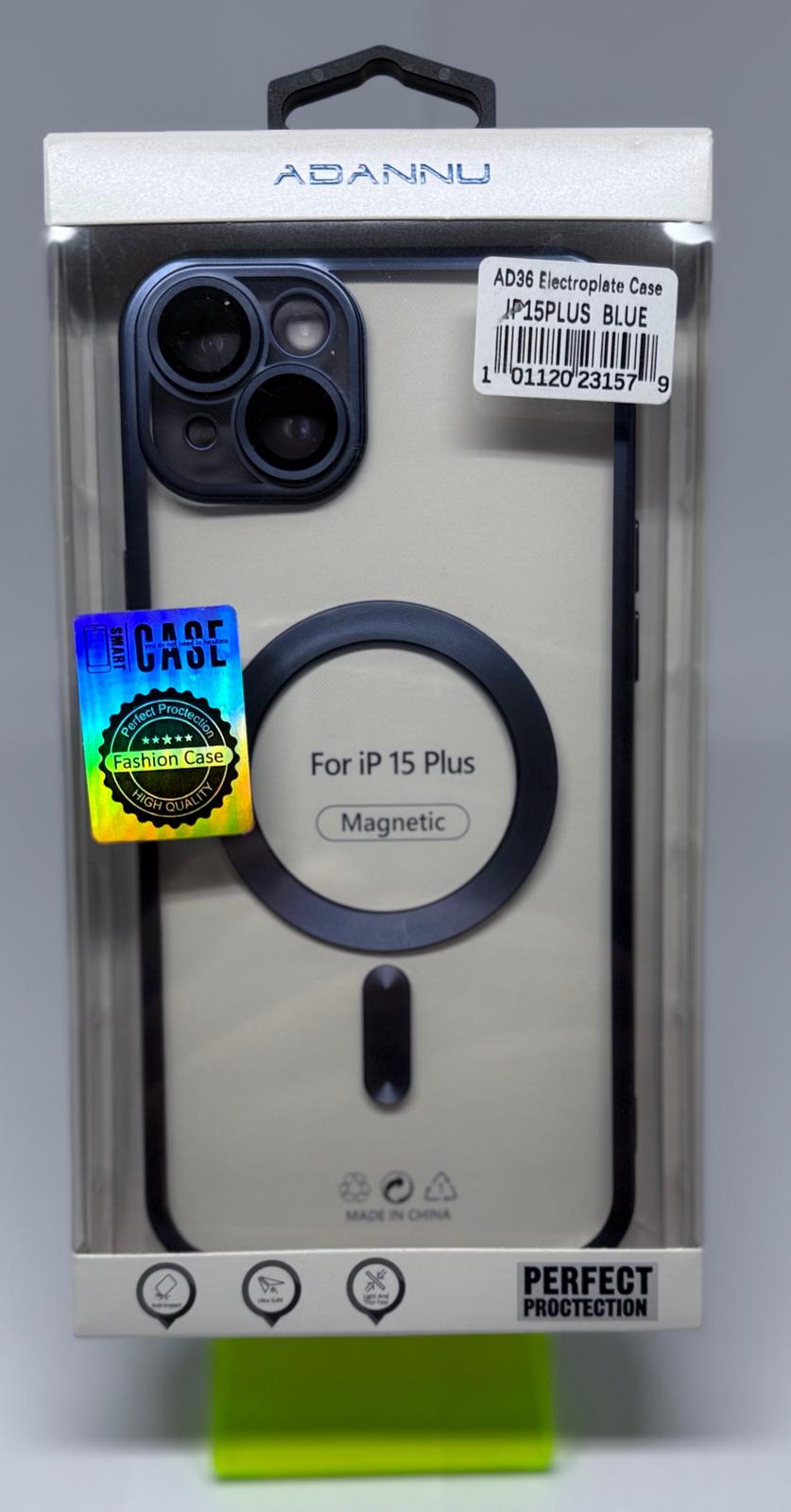 ADANNU MAGSAFE CASE FOR IPHONE 15  PLUS BLUE