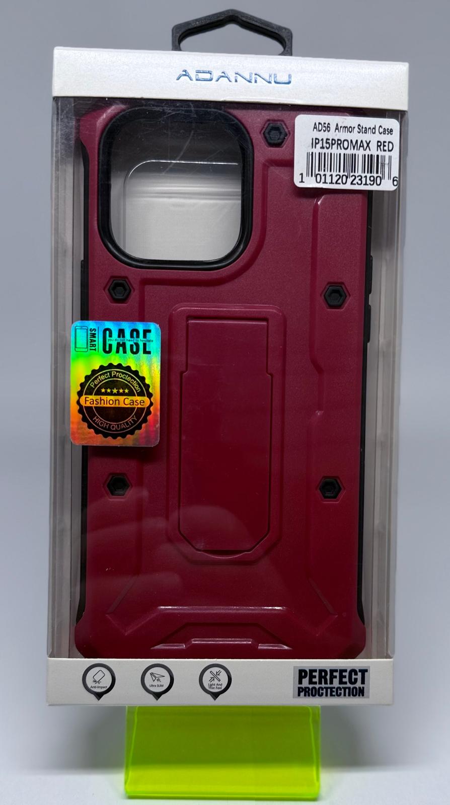 AD56 ARMOR CASE FOR IPHONE 15 PRO MAX RED