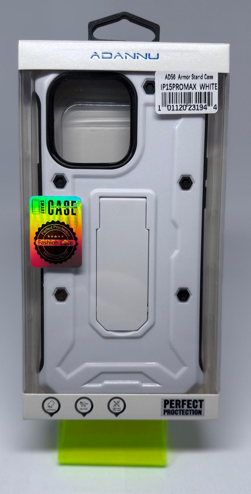 AD56 ARMOR CASE FOR IPHONE15 PRO MAX - WHITE