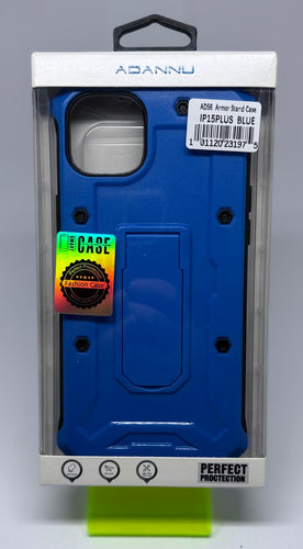 ADANNU ARMOR CASE FOR IPHONE 15 PLUS BLUE