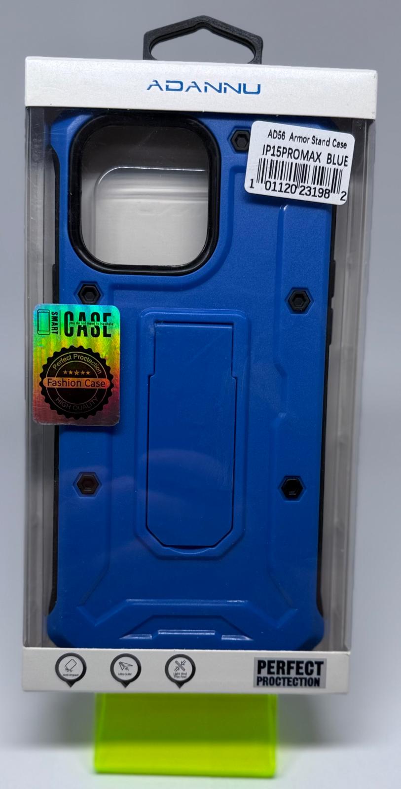 AD56 ARMOR CASE FOR IPHONE 15 PRO MAX - BLUE