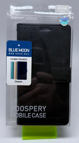 BLUEMOON WALLET CASE IPHONE 15 PRO BLUE