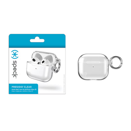 Speck AirPods (3rd Gen) PRESIDIO CLEAR Case Clear