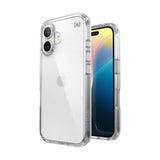 Speck Apple iPhone 16 PRESIDIO PERFECT CLEAR Case Clear