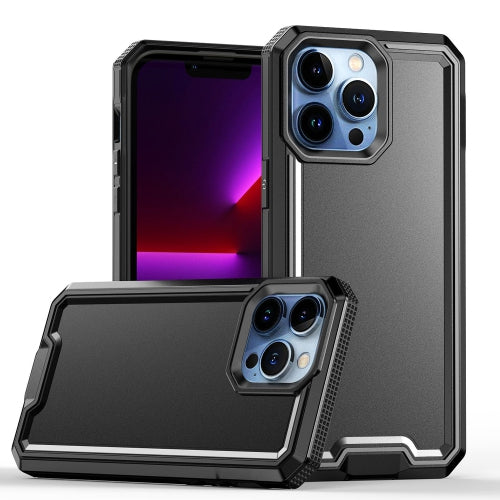 Magic for iPhone 15 Pro Rank Tough Strong Modern Fused Hybrid Case Cover - Black