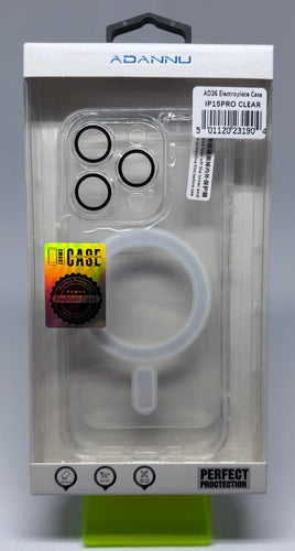 ADANNU MAGSAFE CASE FOR IPHONE 15 CLEAR