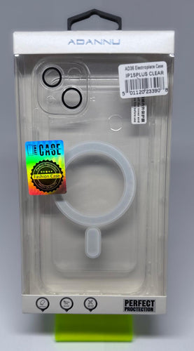 ADANNU MAGSAFE CASE FOR IPHONE 15 PLUS CLEAR