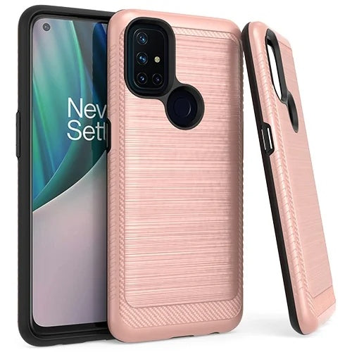 METALLIC CASE FOR ONE+ N10 5G - ROSEGOLD