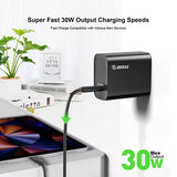 ESOULK 30W PD FAST WALL CHARGER (6/36) EA22-BK