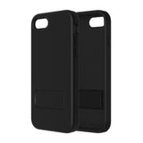 Quikcell Apple iPhone SE 2020-22 ADVOCATE Dual-layer Kickstand Case Matte Black