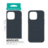 Quikcell Apple iPhone 13 Pro ADVOCATE Dual-layer Kickstand Case Slate Blue