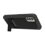 Quikcell Nokia G400 5G GRAND ADVOCATE Dual-layer Kickstand Case Armor Black
