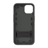 Quikcell Apple iPhone 14, Apple iPhone 16e GRAND ADVOCATE Dual-layer Kickstand Case Armor Black