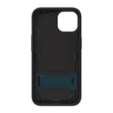 Quikcell Apple iPhone 14, Apple iPhone 16e GRAND ADVOCATE Dual-layer Kickstand Case Navy Blue