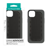 Quikcell Apple iPhone 14 Plus GRAND ADVOCATE Dual-layer Kickstand Case Armor Black
