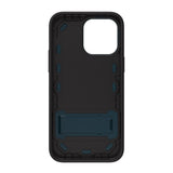 Quikcell Apple iPhone 14 Pro Max GRAND ADVOCATE Dual-layer Kickstand Case Navy Blue