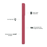 Quikcell Apple iPhone 14 Pro Max GRAND ADVOCATE Dual-layer Kickstand Case Desert Pink