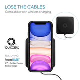 Quikcell Apple iPhone 11 KICKBACK Dual-layer Kickstand Case Matte Black