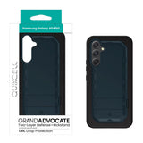 Quikcell Samsung Galaxy A54 5G GRAND ADVOCATE Dual-layer Kickstand Case Navy Blue