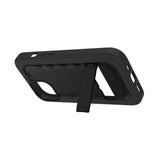 Quikcell Apple iPhone 15 GRAND ADVOCATE Dual-layer Kickstand Case Armor Black