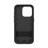 Quikcell Apple iPhone 15 Pro GRAND ADVOCATE Dual-layer Kickstand Case Armor Black
