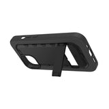 Quikcell Apple iPhone 15 Plus GRAND ADVOCATE Dual-layer Kickstand Case Armor Black