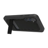 Quikcell Samsung Galaxy S23 FE GRAND ADVOCATE Dual-layer Kickstand Case Armor Black