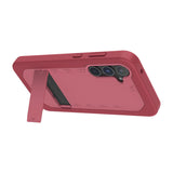 Quikcell Samsung Galaxy S23 FE GRAND ADVOCATE Dual-layer Kickstand Case Desert Pink