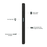 Quikcell Moto G 5G (2024) GRAND ADVOCATE Dual-layer Kickstand Case Army Green