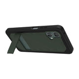 Quikcell Moto G 5G (2024) GRAND ADVOCATE Dual-layer Kickstand Case Army Green