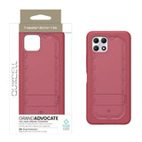 Quikcell T-Mobile REVVL 7 5G GRAND ADVOCATE Dual-layer Kickstand Case Desert Pink