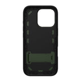 Quikcell Apple iPhone 16 Pro GRAND ADVOCATE Dual-layer Kickstand Case Army Green
