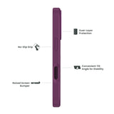 Quikcell Apple iPhone 16 Pro GRAND ADVOCATE Dual-layer Kickstand Case Royal Purple