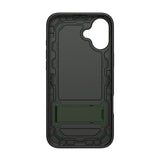 Quikcell Apple iPhone 16 Plus GRAND ADVOCATE Dual-layer Kickstand Case Army Green