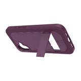 Quikcell Apple iPhone 16 Plus GRAND ADVOCATE Dual-layer Kickstand Case Royal Purple