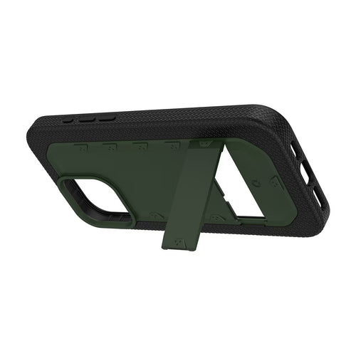 Quikcell Apple iPhone 16 Pro Max GRAND ADVOCATE Dual-layer Kickstand Case Army Green