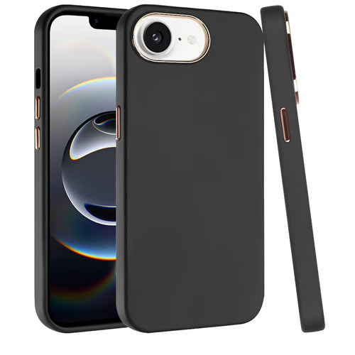 HYBRID BLACK CASE FOR IPHONE 16E BLACK