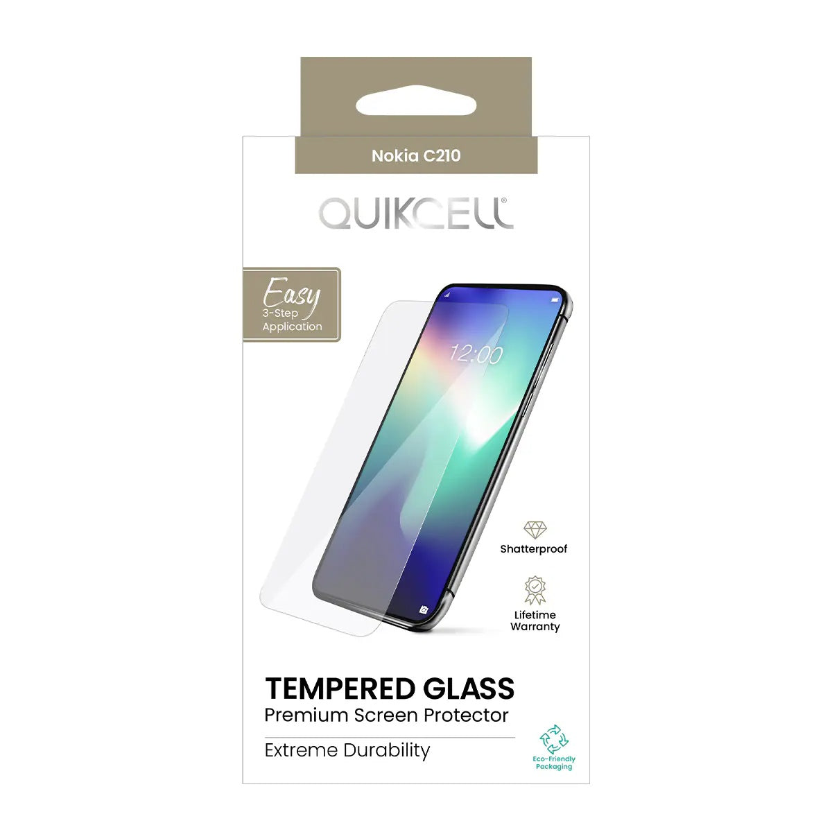 Quikcell Nokia C210 TEMPERED GLASS Screen Protector