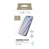 Quikcell Apple iPhone 15, Apple iPhone 16 TEMPERED GLASS Screen Protector Clear