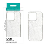 Quikcell Apple iPhone 14 Pro ICON Fashion Case Silver Shimmer