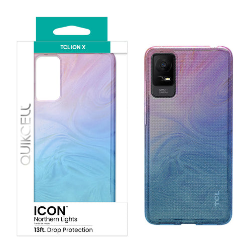 Quikcell TCL ION X ICON Fashion Case Northern Lights